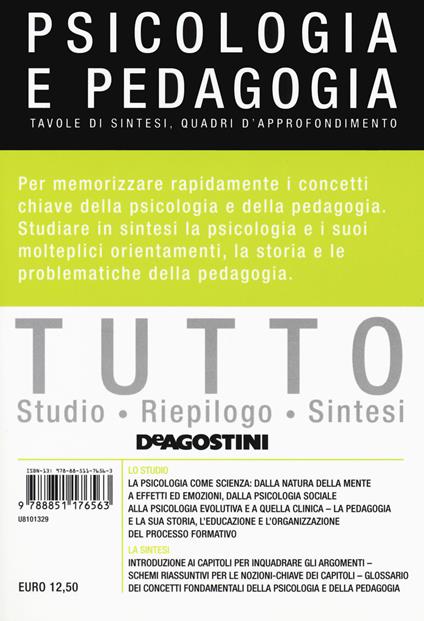Tutto psicologia e pedagogia - Barbara Colombo - copertina