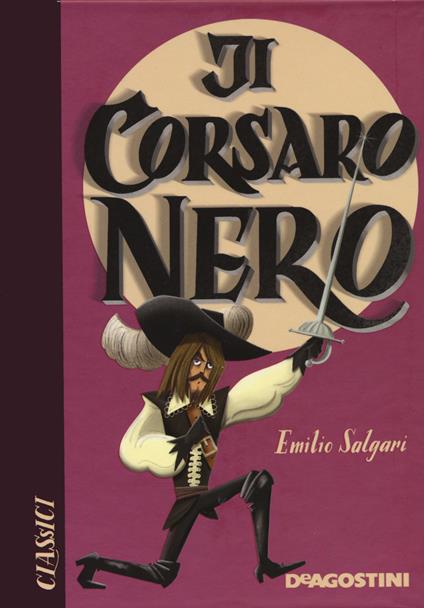 Il Corsaro Nero - Emilio Salgari - copertina