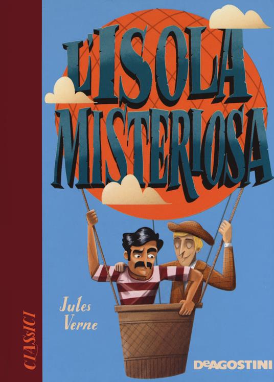 L' isola misteriosa - Jules Verne - copertina