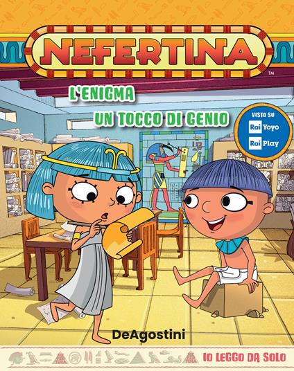 L'enigma-Un tocco di genio. Nefertina - copertina