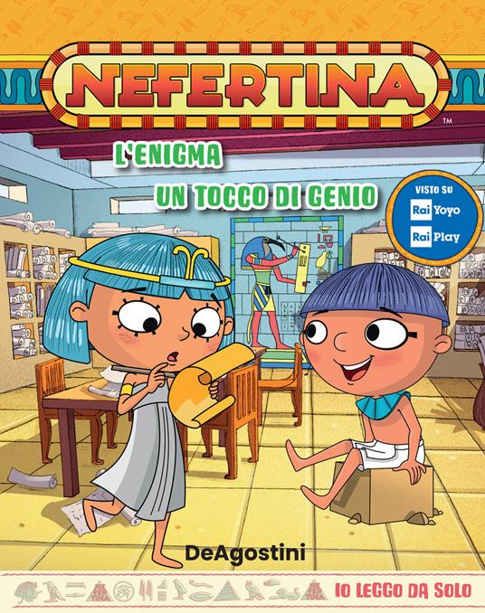 L'enigma-Un tocco di genio. Nefertina - copertina