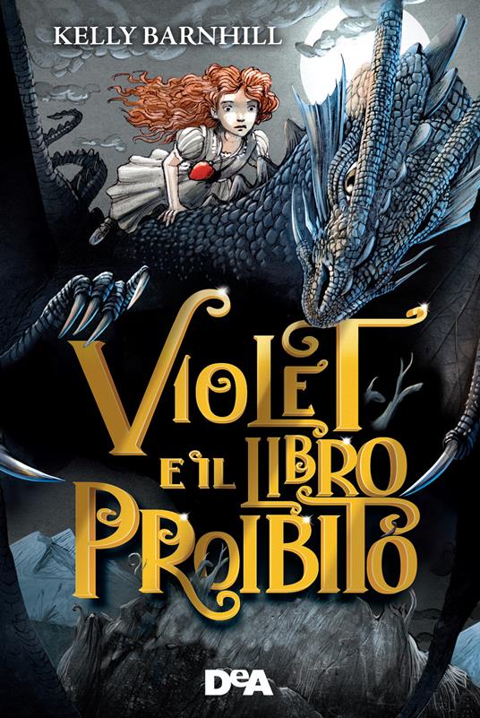 Violet e il libro proibito - Kelly Barnhill - copertina