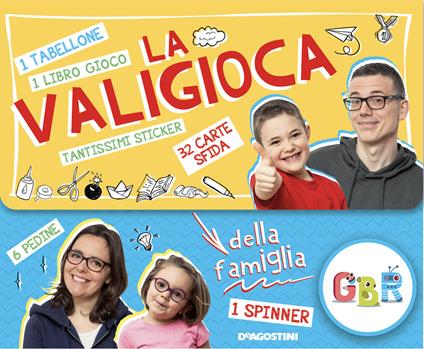 La valigioca della famiglia GBR. Ediz. a colori. Con gadget. Con 32 Carte - GBR - copertina