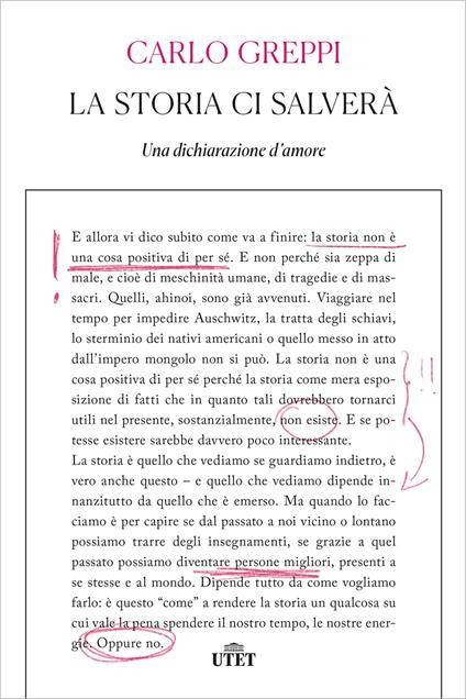 La storia ci salverà. Una dichiarazione d'amore - Carlo Greppi - copertina