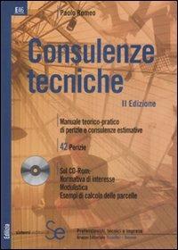 Consulenze tecniche. Con CD-ROM - Paolo Romeo - copertina
