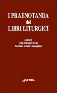 I praenotanda dei libri liturgici - copertina