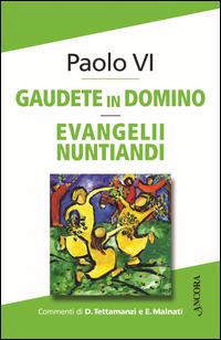 Gaudete in domino-Evangelii nuntiandi - Paolo VI - copertina