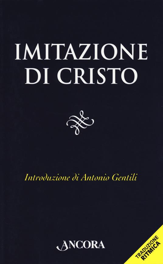 Imitazione di Cristo - Anonimo - copertina