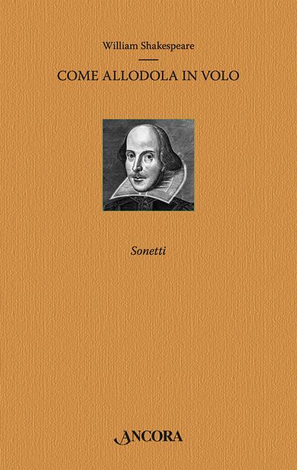 Come allodola in volo - William Shakespeare - copertina