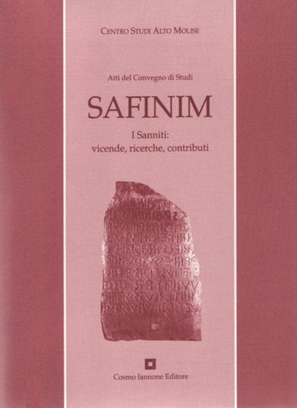 Safinim. I sanniti: vicende, ricerche, contributi - copertina