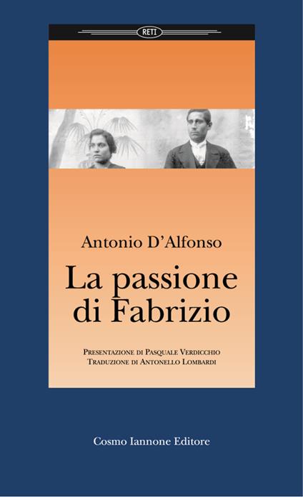 La passione di Fabrizio - Antonio D'Alfonso - copertina