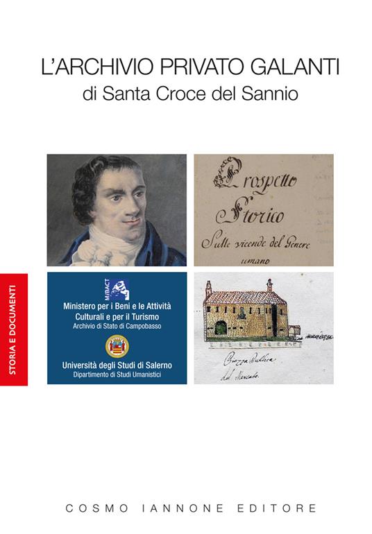 L' Archivio privato Galanti di Santa Croce del Sannio - copertina