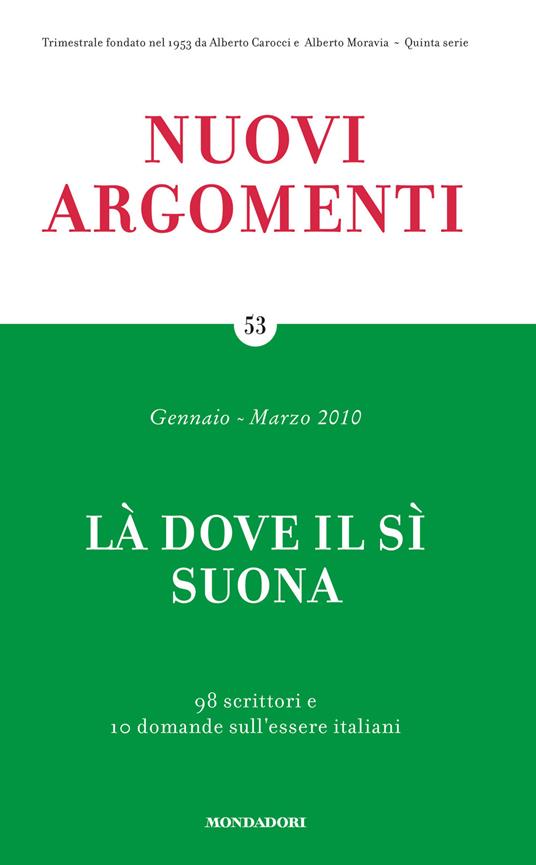 Nuovi argomenti. Vol. 53 - AA.VV. - ebook