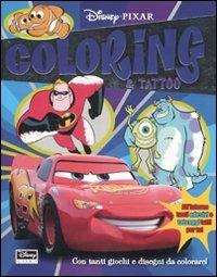 Pixar. Coloring & tattoo - copertina
