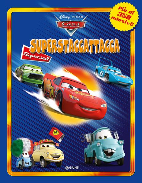Cars. Motori ruggenti. Con adesivi. Ediz. illustrata - copertina