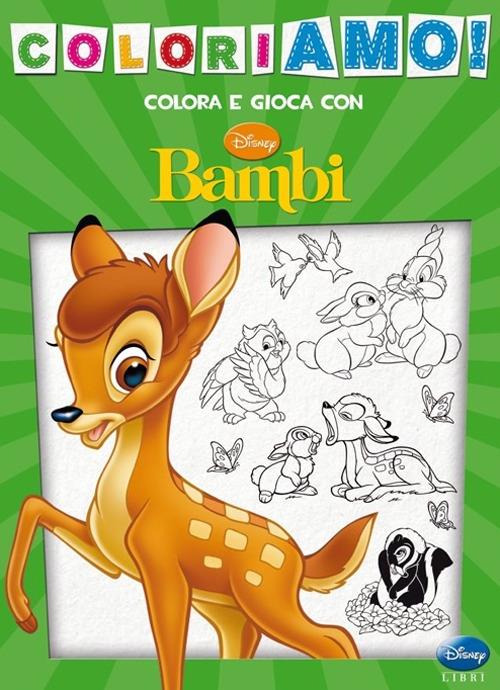 Bambi. Coloriamo! - copertina