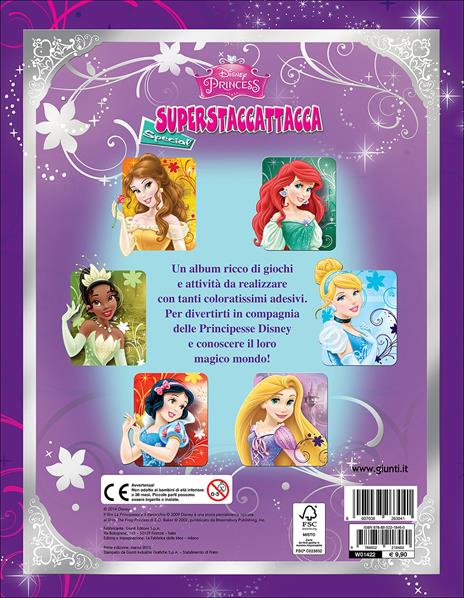 Principesse. Disney Princess. Superstaccattacca special. Ediz. illustrata - 2