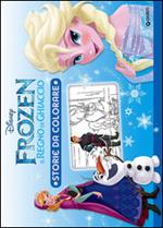 Frozen. Il regno di ghiaccio. Storie da colorare. Ediz. illustrata