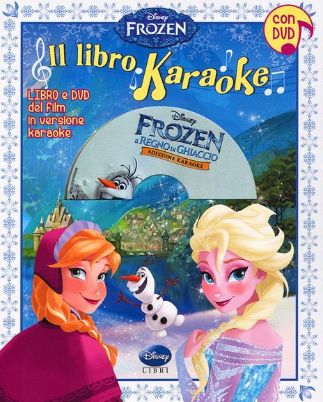 Il libro karaoke. Frozen. Ediz. illustrata. Con DVD - copertina