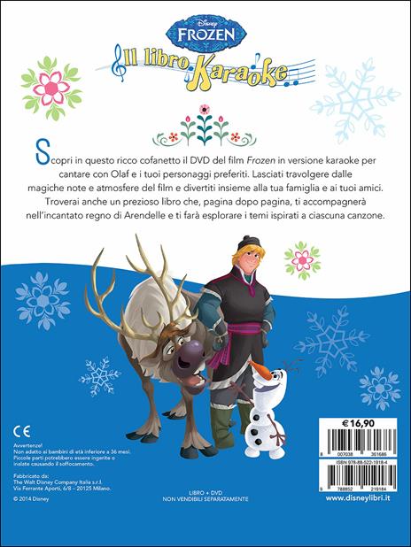 Il libro karaoke. Frozen. Ediz. illustrata. Con DVD - 2