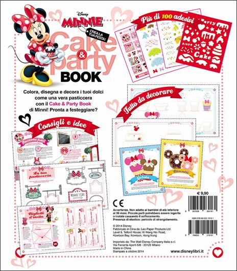 Cake & party book. Minnie - 2