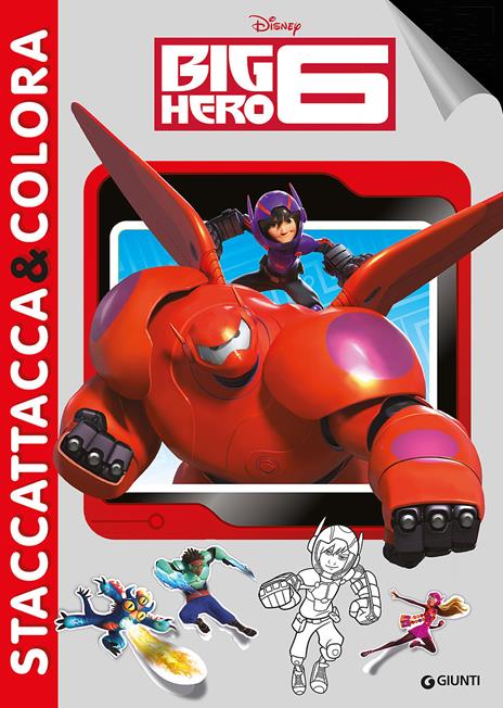 Big Hero 6. Con adesivi. Ediz. illustrata - copertina