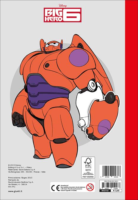 Big Hero 6. Con adesivi. Ediz. illustrata - 2