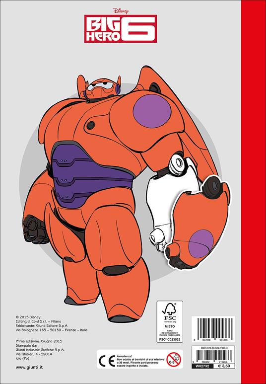 Big Hero 6. Con adesivi. Ediz. illustrata - 2
