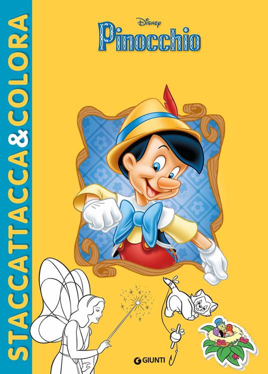 Pinocchio. Con adesivi - copertina