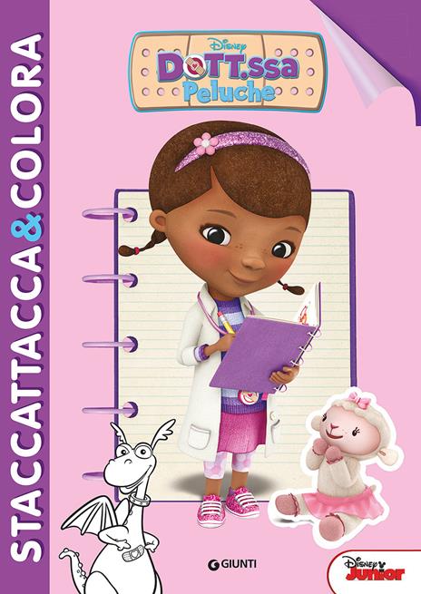 Dott.ssa Peluche. Con adesivi - copertina