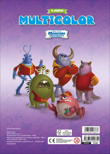 Monsters University. Il nuovo multicolor - 2