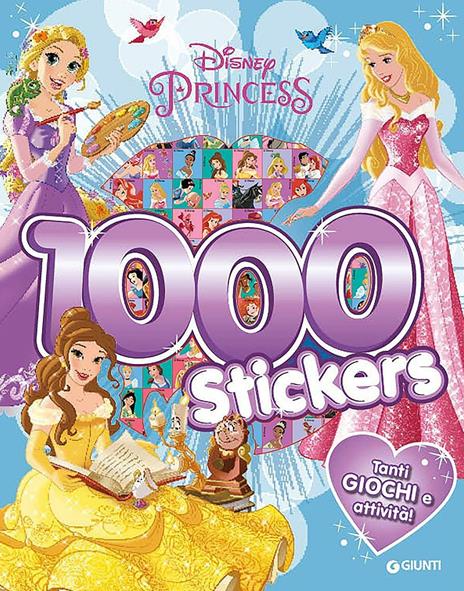 Principesse. 1000 stickers. Con adesivi. Ediz. illustrata - copertina