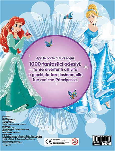 Principesse. 1000 stickers. Con adesivi. Ediz. illustrata - 2