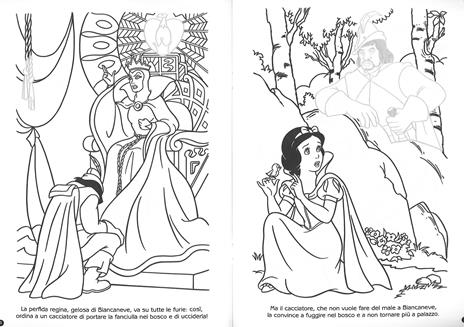 Biancaneve e i sette nani. Staccattacca&colora. Con adesivi. Ediz. illustrata - 3