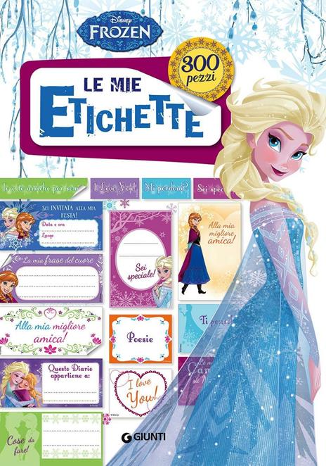 Frozen. Le mie etichette. Ediz. illustrata - copertina