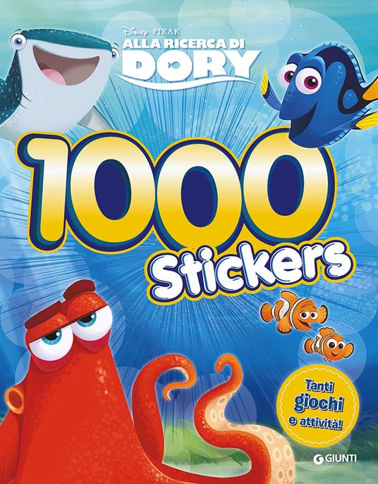 Alla ricerca di Dory. 1000 stickers. Con adesivi - copertina