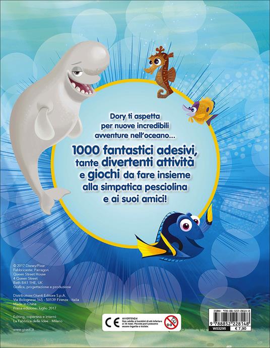 Alla ricerca di Dory. 1000 stickers. Con adesivi - 2