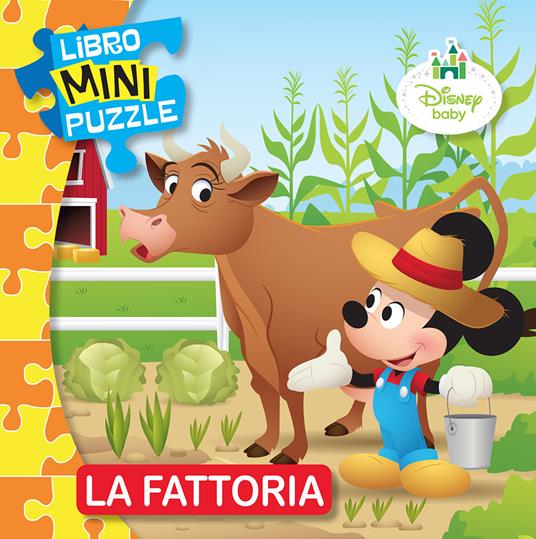 La fattoria. Disney baby. Libro mini puzzle - copertina
