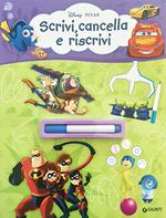 Scrivi, cancella e riscrivi. Pixar. Con pennarello cancellabile