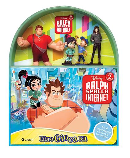 Ralph Spacca Internet. Libro gioca kit. Ediz. a colori. Con gadget - copertina