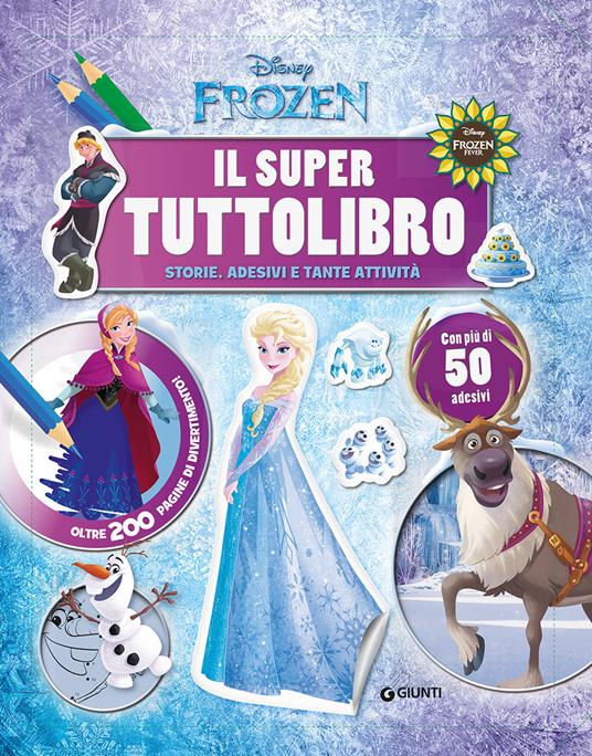 Il super tuttolibro. Frozen. Con adesivi - copertina