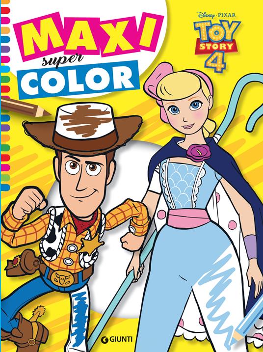 Toy Story 4. Maxi supercolor. Ediz. a colori - copertina