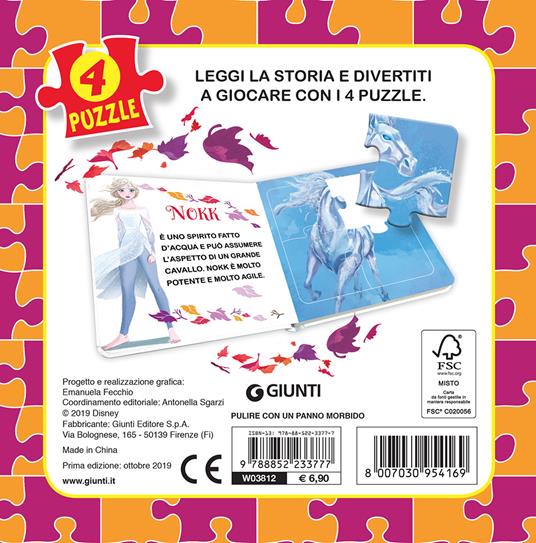 Il segreto di Arendelle. Frozen 2. Libro mini puzzle - 4