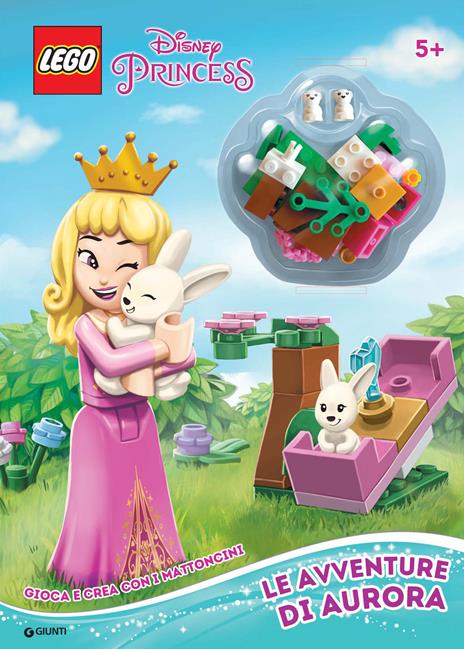 Le avventure di Aurora. Principesse Lego. Super album - copertina