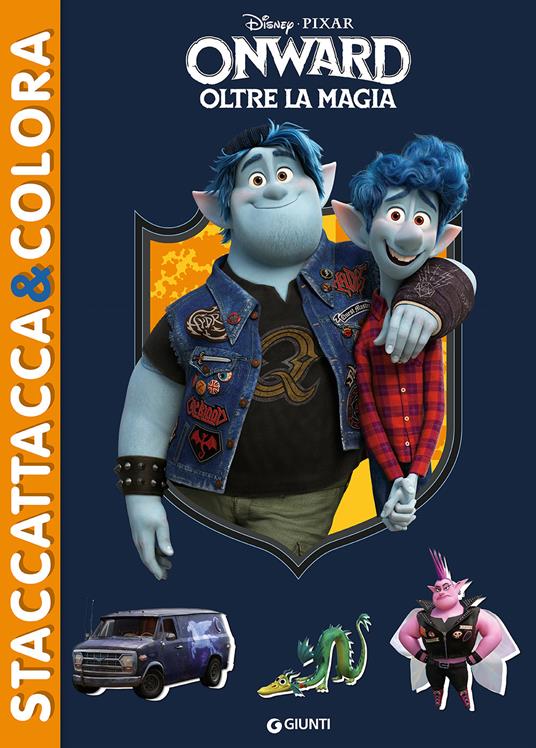 Onward. Staccattacca & color. Ediz. a colori. Con adesivi - copertina