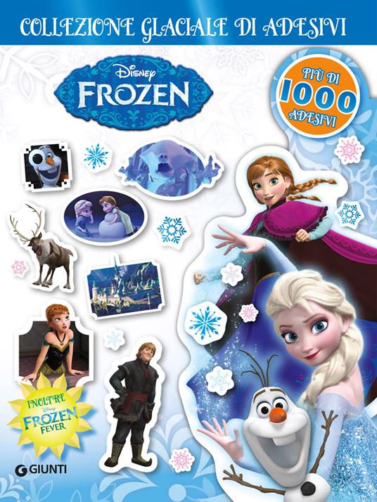 Collezione glaciale di adesivi. Frozen. Ediz. a colori - copertina