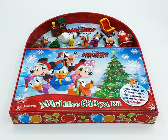 Natale. Mickey & friends. Maxi libro gioca kit. Con gadget - 3