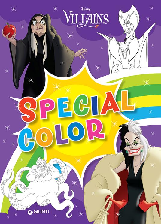 Disney villains. Special color. Ediz. a colori - copertina