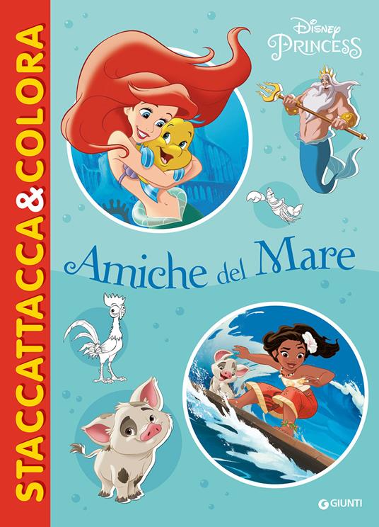 Amiche del mare. Disney princess. Ediz. a colori - copertina