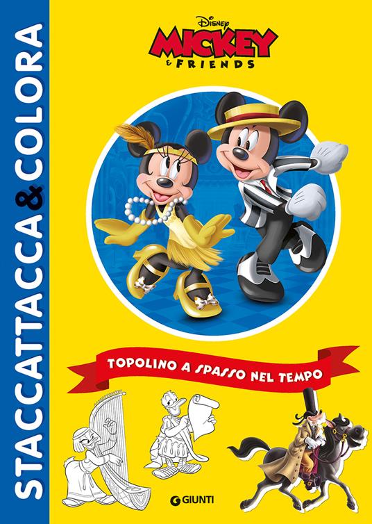 Topolino a spasso nel tempo. Ediz. a colori - copertina